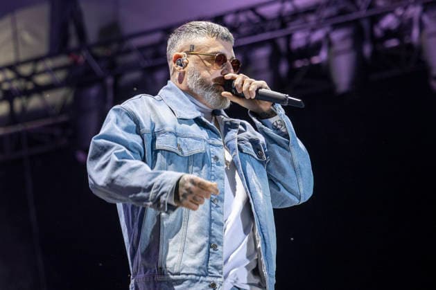 Sido performt auf der Bühne beim Taubertal-Festival 2026 in Rothenburg ob der Tauber, Deutschland, am 7. August 2026. Copyright: HMBxMedia xHeikoxBecker