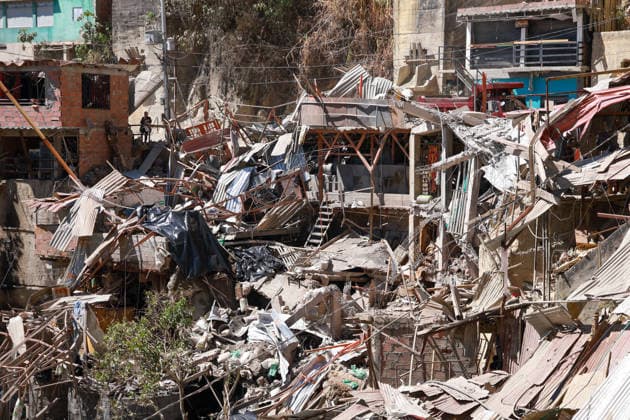 Gold mine explosion injures 19 in Colombia MARMATO, COLOMBIA - AUGUST 7: A powerful explosion in a gold-mining area near the town center injures 19 people, including two critically, and damages properties in the surrounding area in Marmato, Caldas department, Colombia, on August 7, 2026. Marmato is a historic gold-mining municipality where gold extraction has shaped the local economy for more than 400 years. Alexis Munera Anadolu Marmato Colombia. Editorial use only. Please get in touch for any other usage.  Copyright: x2026xAnadoluxAlexisxMunerax