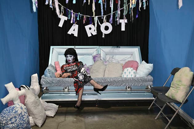 Cosplayer auf der Midsummer Scream - Halloween & Horror Convention im Long Beach Convention Center. Long Beach, 07.08.2026