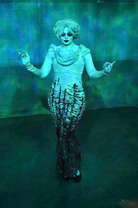 Cosplayer auf der Midsummer Scream - Halloween & Horror Convention im Long Beach Convention Center. Long Beach, 07.08.2026