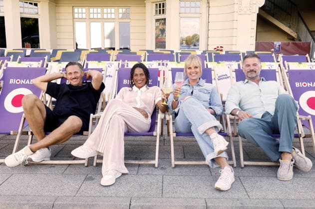 Johannes Hendrik Langer, Amy Mußul, Melanie Marschke und Simon Böer bei der SOKO Leipzig -Nacht bei den Filmnächten Leipzig 2026 auf der Galopprennbahn Scheibenholz. Leipzig, 07.08.2026