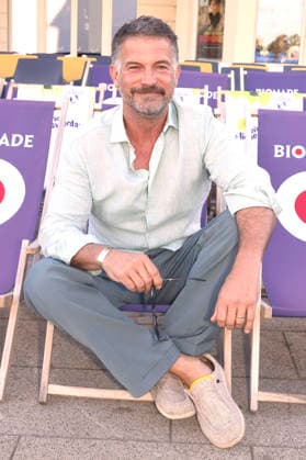 Simon Böer bei der SOKO Leipzig -Nacht bei den Filmnächten Leipzig 2026 auf der Galopprennbahn Scheibenholz. Leipzig, 07.08.2026