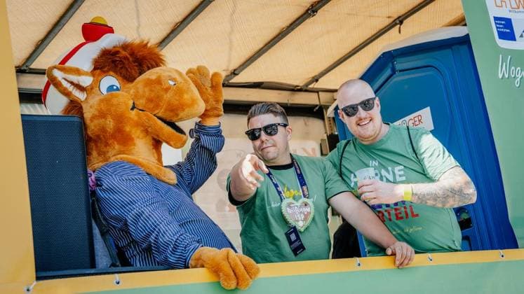 Cranger Kirmesumzug - Einen Tag nach dem dem Auftakt: Cranger Kirmesumzug durch die Stadt im Livestream bei der WAZ. Am 08.08.2026 in Herne ** NUR FÜR REDAKTIONELLE ZWECKE ** EDITORIAL USE ONLY **<p>Cranger Kirmesumzug - Einen Tag nach dem dem Auftakt: Cranger Kirmesumzug durch die Stadt im Livestream bei der WAZ. Am 08.08.2026 in Herne Herne Copyright: ChristophxJendral