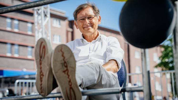 Cranger Kirmesumzug - Einen Tag nach dem dem Auftakt: Cranger Kirmesumzug durch die Stadt im Livestream bei der WAZ. Am 08.08.2026 in Herne ** NUR FÜR REDAKTIONELLE ZWECKE ** EDITORIAL USE ONLY **<p>OB Dr. Frank Dudda. Cranger Kirmesumzug - Einen Tag nach dem dem Auftakt: Cranger Kirmesumzug durch die Stadt im Livestream bei der WAZ. Am 08.08.2026 in Herne Herne Copyright: ChristophxJendral