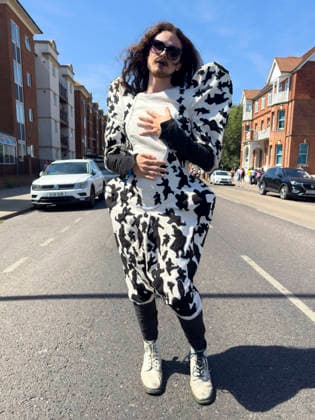 August 8, 2026, Margate, Margate, UK: Margate, UK. Revellers arrive to attend the start of the annual Margate Pride event celebrating its momentous 10th anniversary with a grassroots, corporate-free, and inclusive community festival across Margate. Margate UK  - ZUMAl94_ 20260808_zaf_l94_048 Copyright: xRayxTangx
