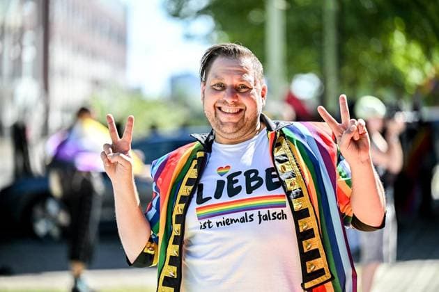 Ruhr Pride CSD ** NUR FÜR REDAKTIONELLE ZWECKE ** EDITORIAL USE ONLY **<p>Ruhr Pride CSD am Samstag, 8. August 2026 in Essen. Tausende nehmen an der Queeren Parade teil. Deutschland NRW Essen Copyright: VladimirxWegener