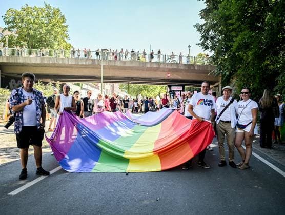 Ruhr Pride CSD ** NUR FÜR REDAKTIONELLE ZWECKE ** EDITORIAL USE ONLY **<p>Ruhr Pride CSD am Samstag, 8. August 2026 in Essen. Tausende nehmen an der Queeren Parade teil. Deutschland NRW Essen Copyright: VladimirxWegener