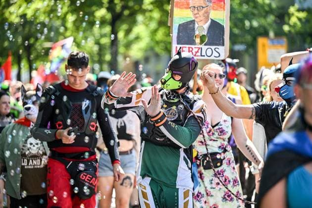 Ruhr Pride CSD ** NUR FÜR REDAKTIONELLE ZWECKE ** EDITORIAL USE ONLY **<p>Ruhr Pride CSD am Samstag, 8. August 2026 in Essen. Tausende nehmen an der Queeren Parade teil. Deutschland NRW Essen Copyright: VladimirxWegener