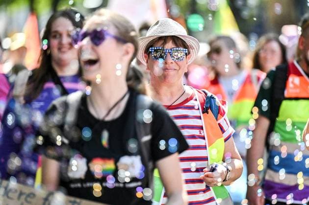 Ruhr Pride CSD ** NUR FÜR REDAKTIONELLE ZWECKE ** EDITORIAL USE ONLY **<p>Ruhr Pride CSD am Samstag, 8. August 2026 in Essen. Tausende nehmen an der Queeren Parade teil. Deutschland NRW Essen Copyright: VladimirxWegener