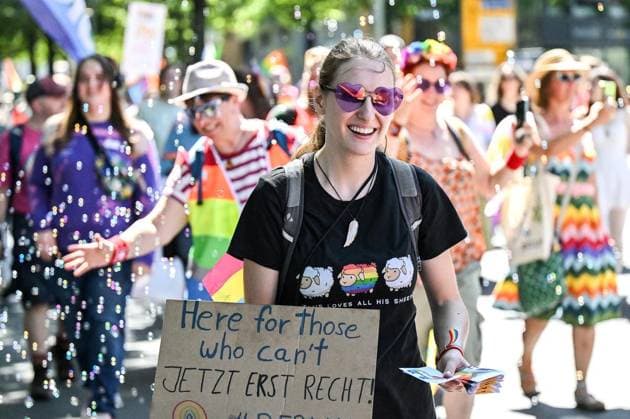 Ruhr Pride CSD ** NUR FÜR REDAKTIONELLE ZWECKE ** EDITORIAL USE ONLY **<p>Ruhr Pride CSD am Samstag, 8. August 2026 in Essen. Tausende nehmen an der Queeren Parade teil. Deutschland NRW Essen Copyright: VladimirxWegener