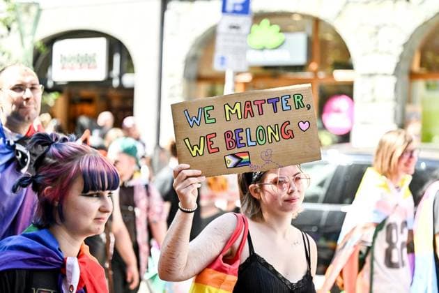 Ruhr Pride CSD ** NUR FÜR REDAKTIONELLE ZWECKE ** EDITORIAL USE ONLY **<p>Ruhr Pride CSD am Samstag, 8. August 2026 in Essen. Tausende nehmen an der Queeren Parade teil. Deutschland NRW Essen Copyright: VladimirxWegener
