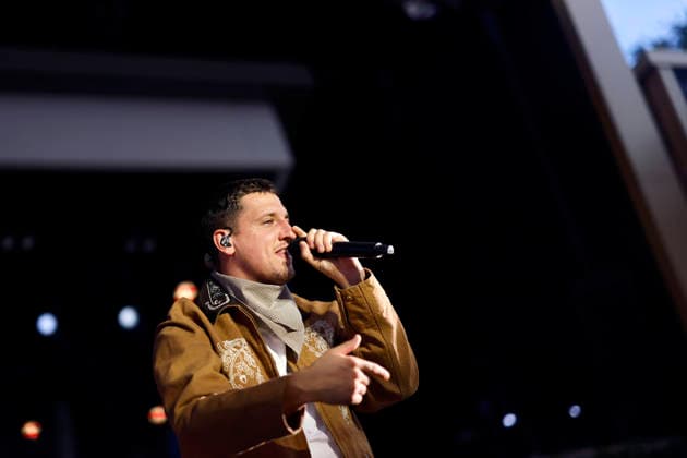 Rapper Tream treamiboii (Timo Grabinger) bei seinem Konzert im Tanzbrunnen. Köln, 08.08.2026 NRW Deutschland Copyright: xChristophxHardtx