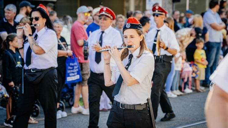 Cranger Kirmesumzug - Einen Tag nach dem dem Auftakt: Cranger Kirmesumzug durch die Stadt im Livestream bei der WAZ. Am 08.08.2026 in Herne ** NUR FÜR REDAKTIONELLE ZWECKE ** EDITORIAL USE ONLY **<p>Cranger Kirmesumzug - Einen Tag nach dem dem Auftakt: Cranger Kirmesumzug durch die Stadt im Livestream bei der WAZ. Am 08.08.2026 in Herne Herne Copyright: ChristophxJendral