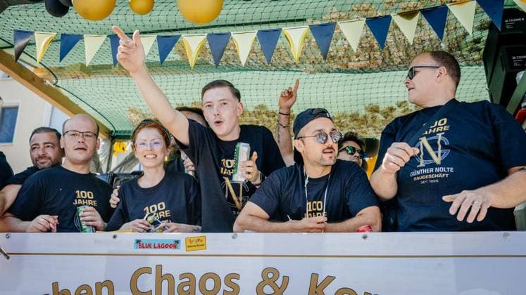 Cranger Kirmesumzug - Einen Tag nach dem dem Auftakt: Cranger Kirmesumzug durch die Stadt im Livestream bei der WAZ. Am 08.08.2026 in Herne ** NUR FÜR REDAKTIONELLE ZWECKE ** EDITORIAL USE ONLY **<p>Cranger Kirmesumzug - Einen Tag nach dem dem Auftakt: Cranger Kirmesumzug durch die Stadt im Livestream bei der WAZ. Am 08.08.2026 in Herne Herne Copyright: ChristophxJendral