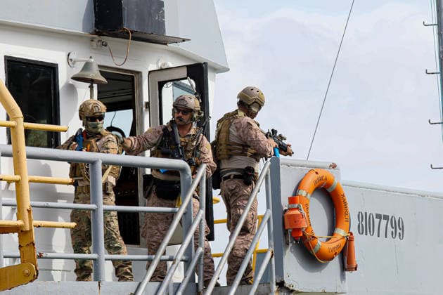 More than 1,700 personnel from 21 countries participate in Panamax 2026 PANAMA CITY, PANAMA - AUGUST 9: More than 1,700 personnel from 21 countries are participating in the Panamax 2026 multinational exercises to safeguard the Panama Canal on August 9, 2026 in Panama City, Panama. Panama is once again establishing itself as the hub of hemispheric security with the launch of the Panamax 2026 multinational exercise. A contingent of more than 1,700 personnel from the defense and security forces of 21 nations is participating in this operation, designed to shield the Panama Canal’s infrastructure and counter transnational threats. Participating delegations include countries from the region such as Argentina, Brazil, Chile, Colombia, Ecuador, Gu  Copyright: x2026xAnadoluxDanielxGonzalezx