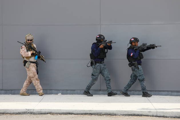 More than 1,700 personnel from 21 countries participate in Panamax 2026 PANAMA CITY, PANAMA - AUGUST 9: More than 1,700 personnel from 21 countries are participating in the Panamax 2026 multinational exercises to safeguard the Panama Canal on August 9, 2026 in Panama City, Panama. Panama is once again establishing itself as the hub of hemispheric security with the launch of the Panamax 2026 multinational exercise. A contingent of more than 1,700 personnel from the defense and security forces of 21 nations is participating in this operation, designed to shield the Panama Canal’s infrastructure and counter transnational threats. Participating delegations include countries from the region such as Argentina, Brazil, Chile, Colombia, Ecuador, Gu  Copyright: x2026xAnadoluxDanielxGonzalezx