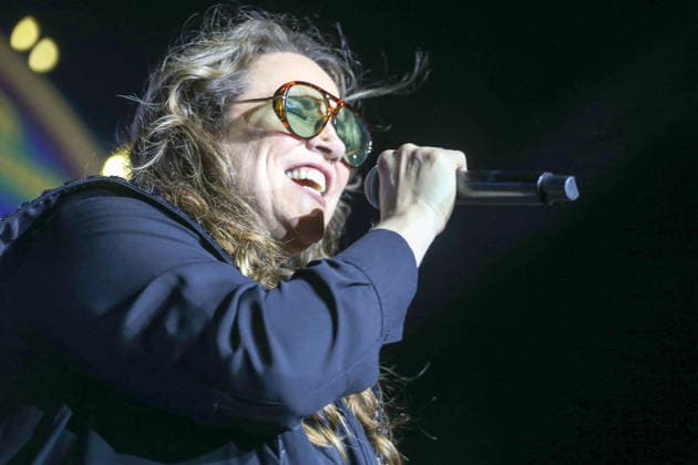 ARCOVERDE, PE - 09.08.2026: APRESENTAcaO DE ANA CAROLINA EM ARCOVERDE - On the main stage of the Pernambuco Meu Pais Festival in Arcoverde, Pernambuco, Ana Carolina, accompanied by her musicians, presented her show "25 Years". x2996217x  PabloxDexLuca