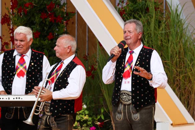 Rust, Deutschland 9.08.2026: Immer wieder Sonntags im Europa-Park Rust - 9.08.2026 Im Bild: Norbert Rier, Kastelruther Spatzen Europapark Rust Baden Württemberg Copyright: xFotostandx xHettichx
