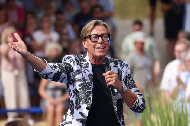 Rust, Deutschland 9.08.2026: Immer wieder Sonntags im Europa-Park Rust - 9.08.2026 Im Bild: Hansy Vogt auf der Bühne. Europapark Rust Baden Württemberg Copyright: xFotostandx xHettichx