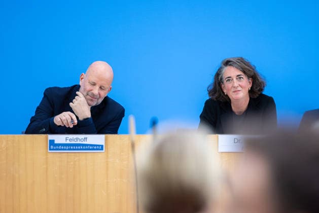 regierungspressekonferenz Deutschland, Berlin am 10. August 2026: Dr. Sonja Kock, Stellvertretende Leiterin des Pressereferats (BMI) stellt sich in der Bundespressekonferenz den Fragen der Presse.