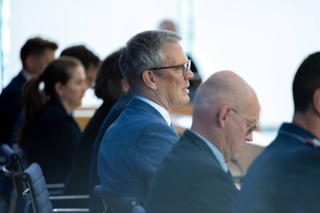 regierungspressekonferenz Deutschland, Berlin am 10. August 2026: Sebastian Hille, Stellvertretender Sprecher der Bundesregierung stellt sich der Presse in dem Saal der Bundespressekonferenz.