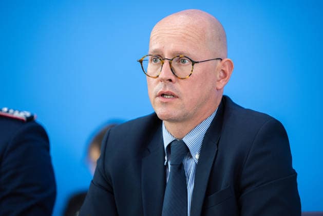 regierungspressekonferenz Deutschland, Berlin am 10. August 2026: Martin Giese, Sprecher des Auswärtigen Amts (AA) stellt sich in der Bundespressekonferenz den Fragen der Presse.