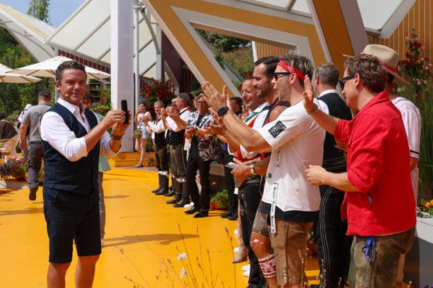 Rust, Deutschland 9.08.2026: Immer wieder Sonntags im Europa-Park Rust - 9.08.2026 Im Bild: Stefan Mross und seine Gäste Europapark Rust Baden Württemberg Copyright: xFotostandx xHettichx