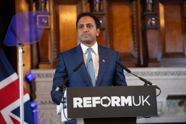 Reform UK Press Conference at The Royal Horseguards Hotel, London, UK - Mon 10 August 2026 Zia Yusuf - Reform Home Secretary speaks at a Reform UK Press Conference at The Royal Horseguards Hotel in London, England, UK on Monday 10 August, 2026., Credit:Justin Ng Avalon UK, England, London, The Royal Horseguards Hotel  Copyright: xJustinxNgx xAvalonx 1122073025