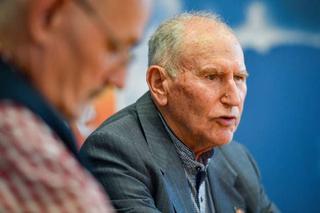 Die Landespressekonferenz der Saarländischen Parteien fand am Montag (10.08.2026) im Saarländischen Landtag in Saarbrücken statt. Im Bild: Josef Dörr Fraktionsvorsitzender der AfD.