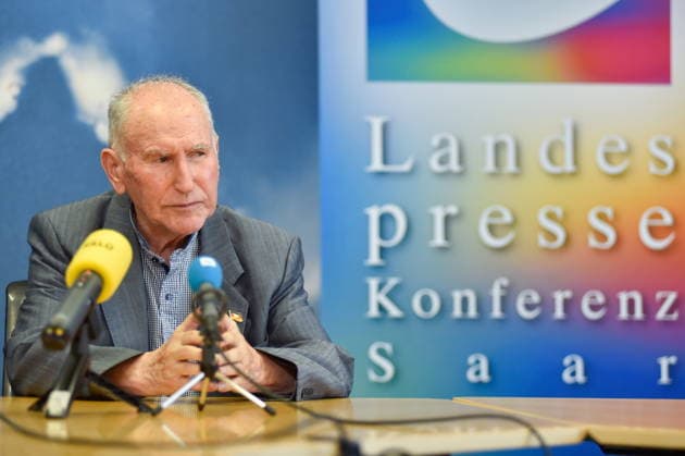 Die Landespressekonferenz der Saarländischen Parteien fand am Montag (10.08.2026) im Saarländischen Landtag in Saarbrücken statt. Im Bild: Josef Dörr Fraktionsvorsitzender der AfD.