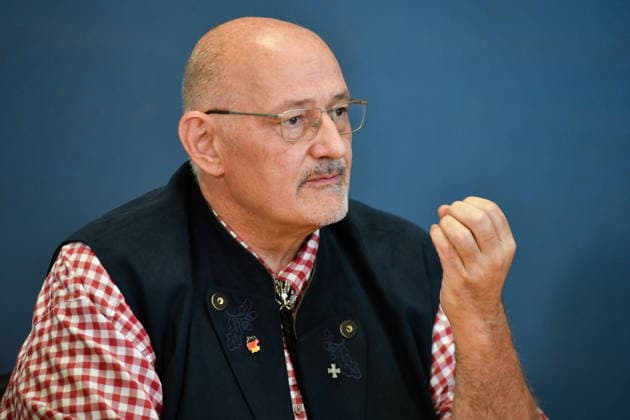Die Landespressekonferenz der Saarländischen Parteien fand am Montag (10.08.2026) im Saarländischen Landtag in Saarbrücken statt. Im Bild: Christoph Schaufert, Stellvertretender Fraktionsvorsitzender der AfD.