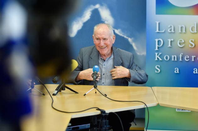 Die Landespressekonferenz der Saarländischen Parteien fand am Montag (10.08.2026) im Saarländischen Landtag in Saarbrücken statt. Im Bild: Josef Dörr Fraktionsvorsitzender der AfD.