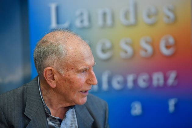 Die Landespressekonferenz der Saarländischen Parteien fand am Montag (10.08.2026) im Saarländischen Landtag in Saarbrücken statt. Im Bild: Josef Dörr Fraktionsvorsitzender der AfD.