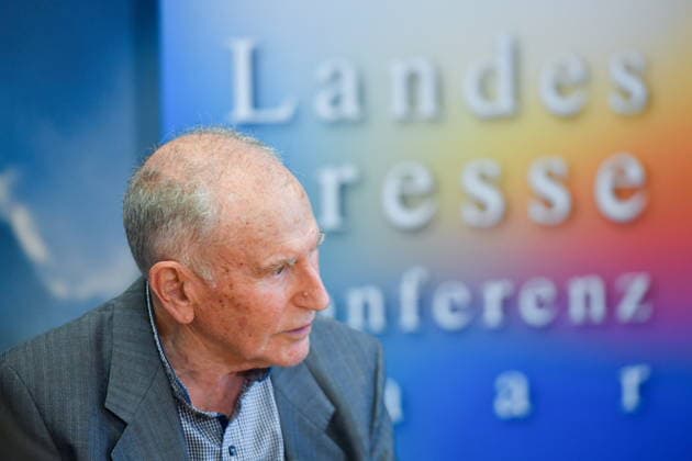 Die Landespressekonferenz der Saarländischen Parteien fand am Montag (10.08.2026) im Saarländischen Landtag in Saarbrücken statt. Im Bild: Josef Dörr Fraktionsvorsitzender der AfD.