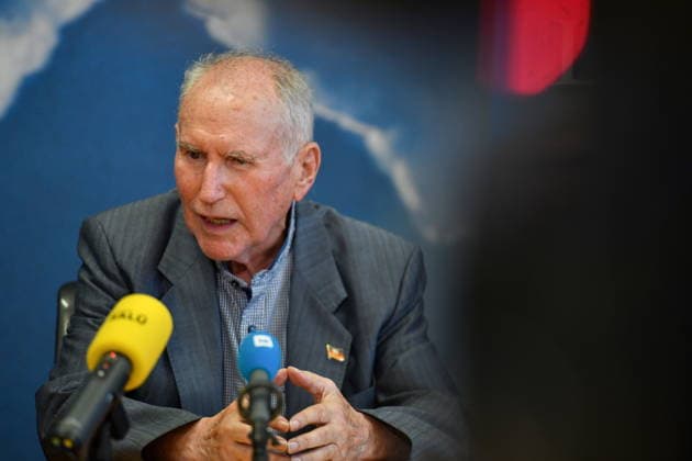 Die Landespressekonferenz der Saarländischen Parteien fand am Montag (10.08.2026) im Saarländischen Landtag in Saarbrücken statt. Im Bild: Josef Dörr Fraktionsvorsitzender der AfD.