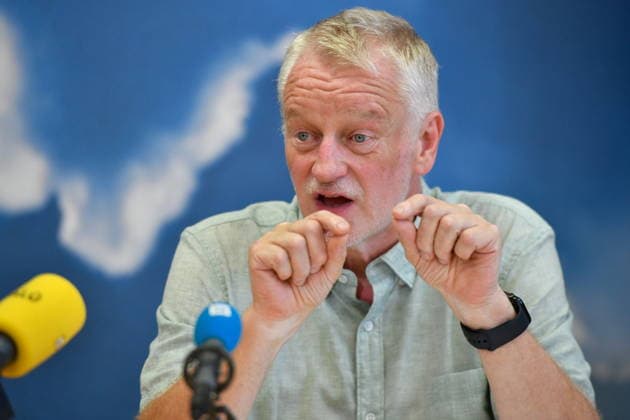 Die Landespressekonferenz der Saarländischen Parteien fand am Montag (10.08.2026) im Saarländischen Landtag in Saarbrücken statt. Im Bild: Ulrich Commercon, Fraktionsvorsitzender der SPD.