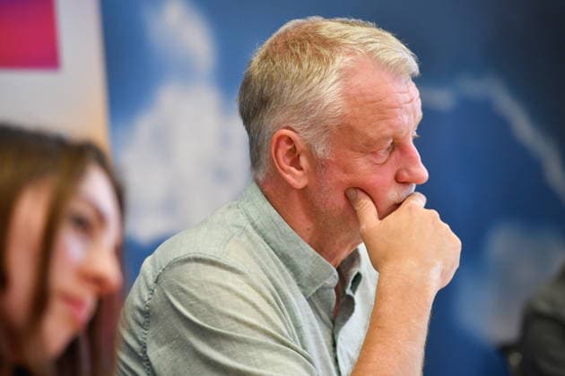 Die Landespressekonferenz der Saarländischen Parteien fand am Montag (10.08.2026) im Saarländischen Landtag in Saarbrücken statt. Im Bild: Ulrich Commercon, Fraktionsvorsitzender der SPD.