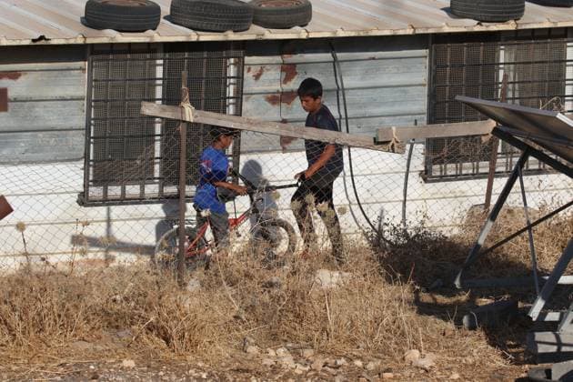 August 10, 2026, Ramallah, Palestine, State of: TAYBEH, PALESTINE †AUGUST 10, 2026: Israeli settlers attacked the Naif al-Kaabneh Bedouin community in the village of Taybeh. The community has been subjected to repeated attacks in recent months. About a month earlier, areas near the village cemetery and the ancient Church of St. George, also known as Al-Khader, were set on fire. The church, dating back to the fifth century AD, is one of the oldest Christian religious sites in Palestine. Taybeh is one of the few remaining Palestinian Christian villages in the occupied West Bank. The latest attack is part of a series of incidents affecting Palestinian communities in and around the village. Ramallah Palestine, State of - ZUMAq101 20260810_zna_q101_073 Copyright: xSalmanxMohsenxAlkhatibx