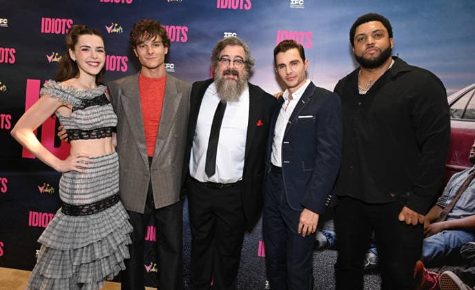 ˜Idiots™ Los Angeles Special Screening Kiernan Shipka, Mason Thames, Macon Blair, Dave Franco and O Shea Jackson Jr. arriving to ˜Idiots™ Los Angeles Special Screening at Vidiots on August 10, 2026 in Eagle Rock, CA. Eagle Rock Vidiots California USA Copyright: xLISAxOConnor AFF-USA.comx