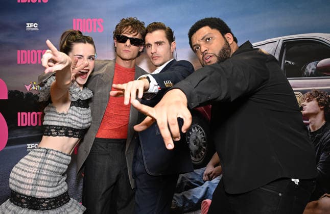 ˜Idiots™ Los Angeles Special Screening Kiernan Shipka, Mason Thames, Dave Franco and O Shea Jackson Jr. arriving to ˜Idiots™ Los Angeles Special Screening at Vidiots on August 10, 2026 in Eagle Rock, CA. Eagle Rock Vidiots California USA Copyright: xLISAxOConnor AFF-USA.comx