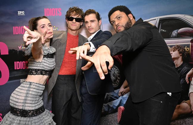 ˜Idiots™ Los Angeles Special Screening Kiernan Shipka, Mason Thames, Dave Franco and O Shea Jackson Jr. arriving to ˜Idiots™ Los Angeles Special Screening at Vidiots on August 10, 2026 in Eagle Rock, CA. Eagle Rock Vidiots California USA Copyright: xLISAxOConnor AFF-USA.comx