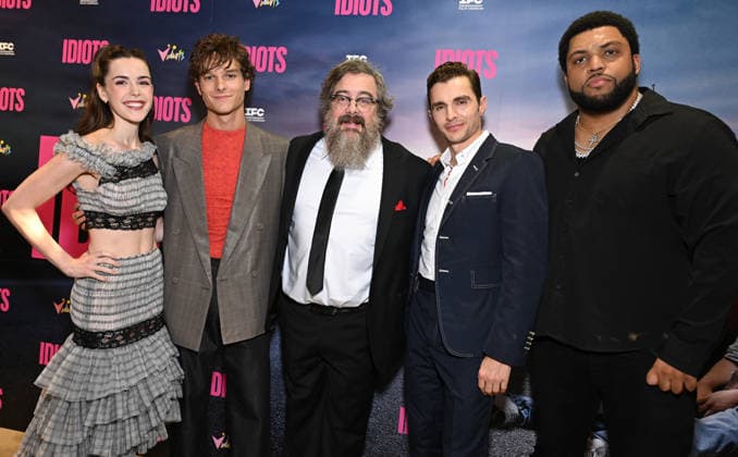 ˜Idiots™ Los Angeles Special Screening Kiernan Shipka, Mason Thames, Macon Blair, Dave Franco and O Shea Jackson Jr. arriving to ˜Idiots™ Los Angeles Special Screening at Vidiots on August 10, 2026 in Eagle Rock, CA. Eagle Rock Vidiots California USA Copyright: xLISAxOConnor AFF-USA.comx