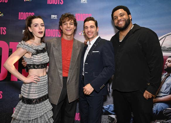 ˜Idiots™ Los Angeles Special Screening Kiernan Shipka, Mason Thames, Dave Franco and O Shea Jackson Jr. arriving to ˜Idiots™ Los Angeles Special Screening at Vidiots on August 10, 2026 in Eagle Rock, CA. Eagle Rock Vidiots California USA Copyright: xLISAxOConnor AFF-USA.comx