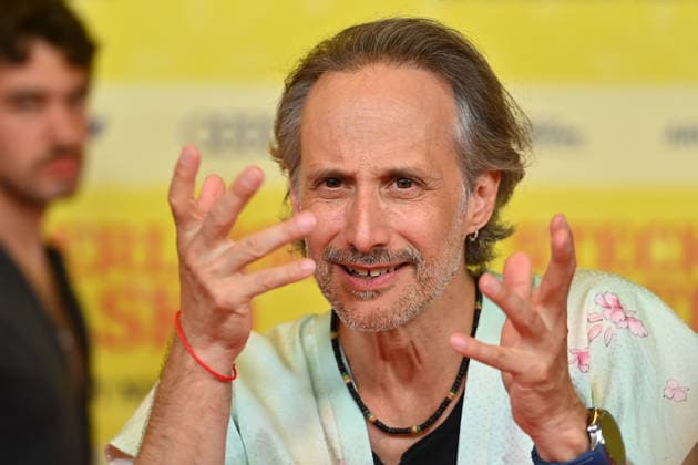 Michael OSTROWSKI (Schauspieler), Einzelbild,angeschnittenes Einzelmotiv,Portraet,Portrait,Porträt. Weltpremiere STECKERLFISCHFIASKO am 10.08.20226 im Mathaeser Kino in Muenchen. Roter Teppich,Red Carpet.