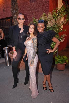 Alex Mariah Peter, Cherry Rebelle, Aminata Belli bei KATJA™S LUCKY NUMBER 30 - KATJA KRASAVICE FEIERT IHREN 30. GEBURTSTAG im Ballhaus Berlin in Berlin am 10.08.2026