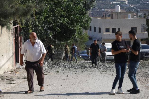 August 11, 2026, Nablus, Palestine, State of: TELL, WEST BANK, PALESTINE†AUGUST 11, 2026: Israeli forces demolished the home of Farouq Ramadan in Tell village, according to information provided by the photographer. Israeli authorities said Ramadan carried out a shooting attack during a settler assault on the village on July 24. According to the supplied information, four unarmed Palestinians, including Ramadan, and two Israeli settlers were killed during the incident. The demolition of Ramadanâ€⠢s home followed the Israeli militaryâ€⠢s attribution of the shooting attack to him. The incident took place amid a settler assault on Tell village in the occupied West Bank. Nablus Palestine, State of - ZUMAq101 20260811_zna_q101_040 Copyright: xSalmanxMohsenxAlkhatibx