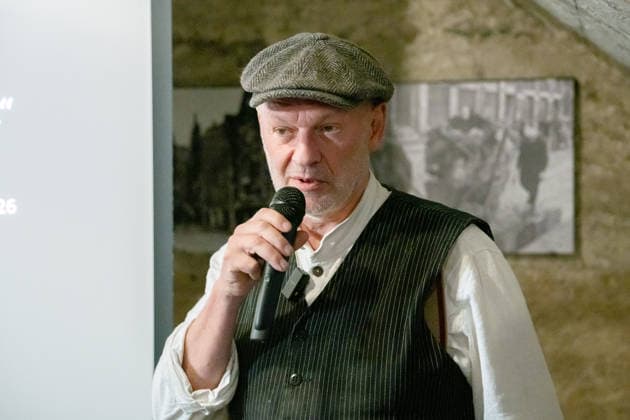 Erhalt des Großen Bunkers der Neuen Reichskanzlei, Präsentation Berlin, Verein Berliner Unterwelten, Unterirdische Ausstellungsräume des Vereins, Am Zeughaus, Dietmar Arnold, Vorsitzender, für den Erhalt des Großen Bunkers der Neuen Reichskanzlei, Präsentation, Pressekonferenz Berlin Berlin GER