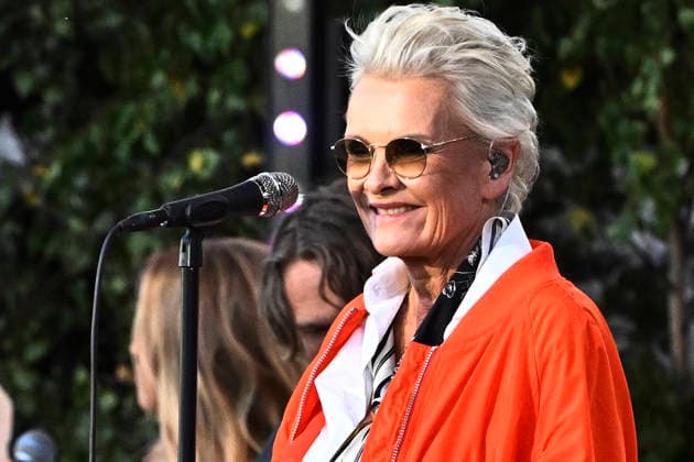 STOCKHOLM, SWEDEN 20260811 Eva Dahlgren performs during the season s final Allsang pa Skansen on Tuesday evening STOCKHOLM SWEDEN x10080x  Copyright: xFredrikxSandberg TTx ALLSANG PA SKANSEN 2026 ydYbsWRvMzo
