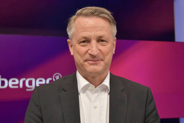Nikolaus Blome in der ARD-Talkshow maischberger im Studio Berlin Adlershof. Berlin, 11.08.2026