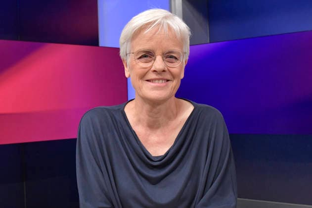 Ulrike Herrmann in der ARD-Talkshow maischberger im Studio Berlin Adlershof. Berlin, 11.08.2026